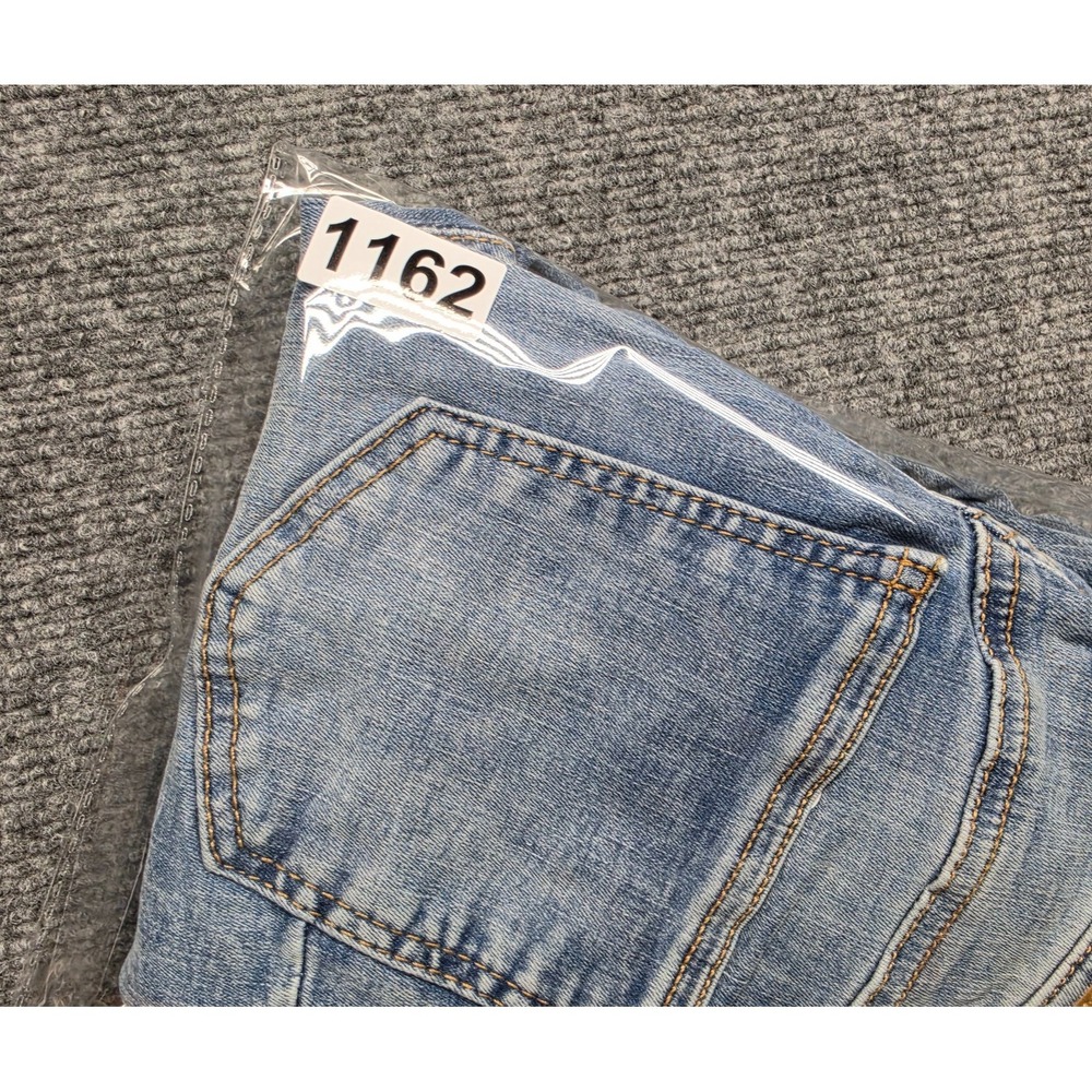Pull&Bear Push Up Skinny Jeans NWT Womens Size 0 Light Blue Distressed Ripped - Picture 11 of 11